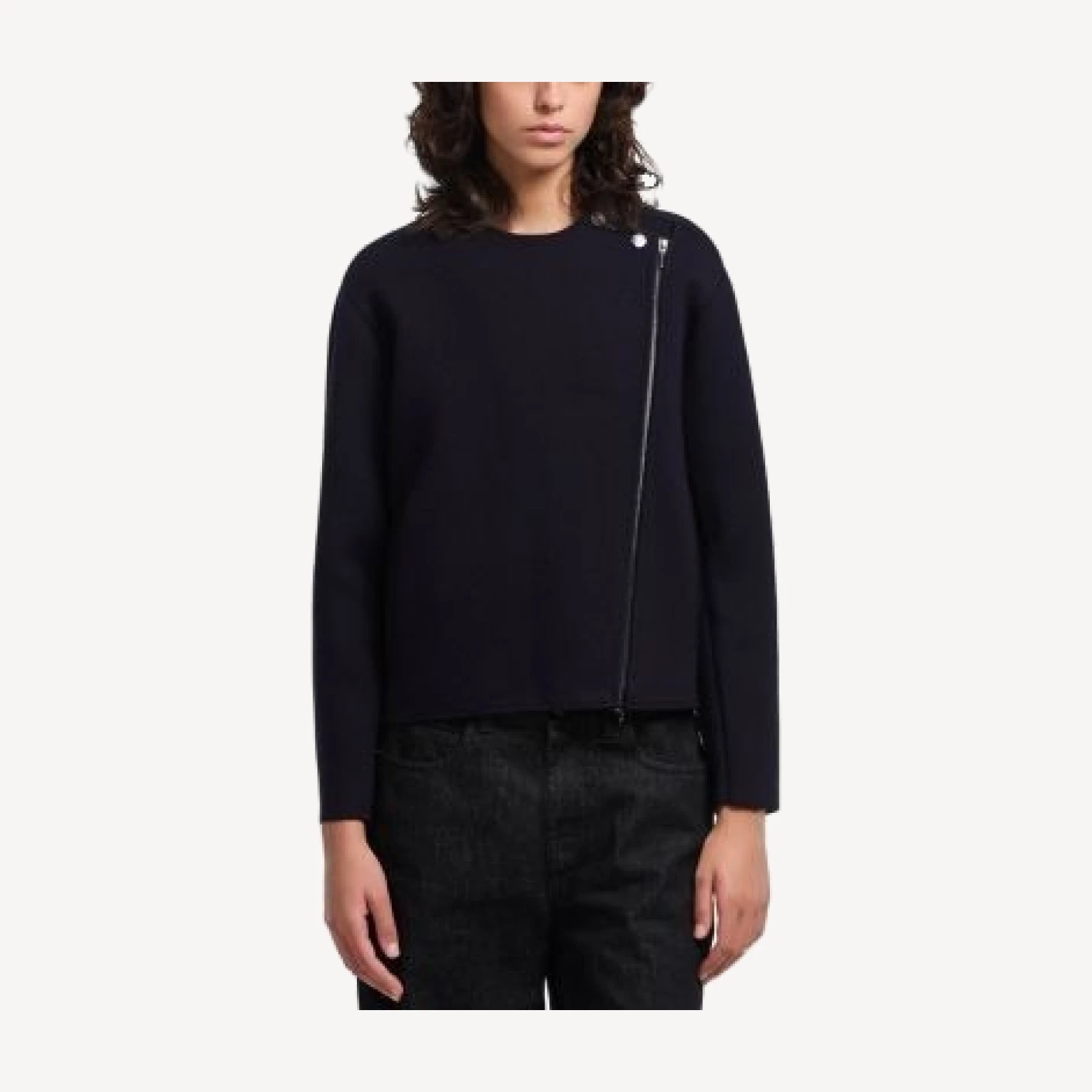 Emporio Armani Wool Double Knit Jacket