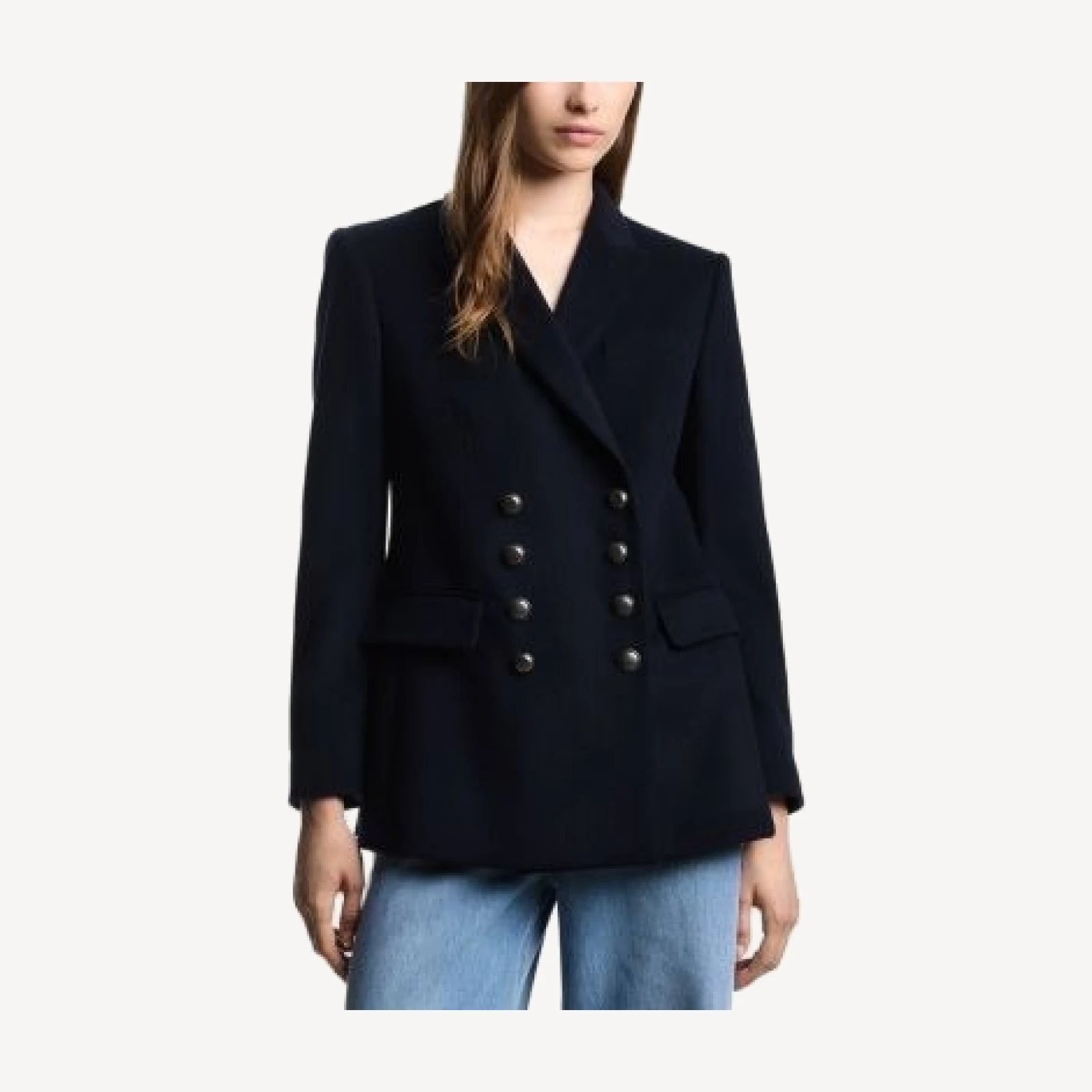Emporio Armani Wool and Cashmere Blazer Jacket
