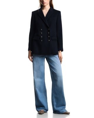 Emporio Armani Wool and Cashmere Blazer Jacket