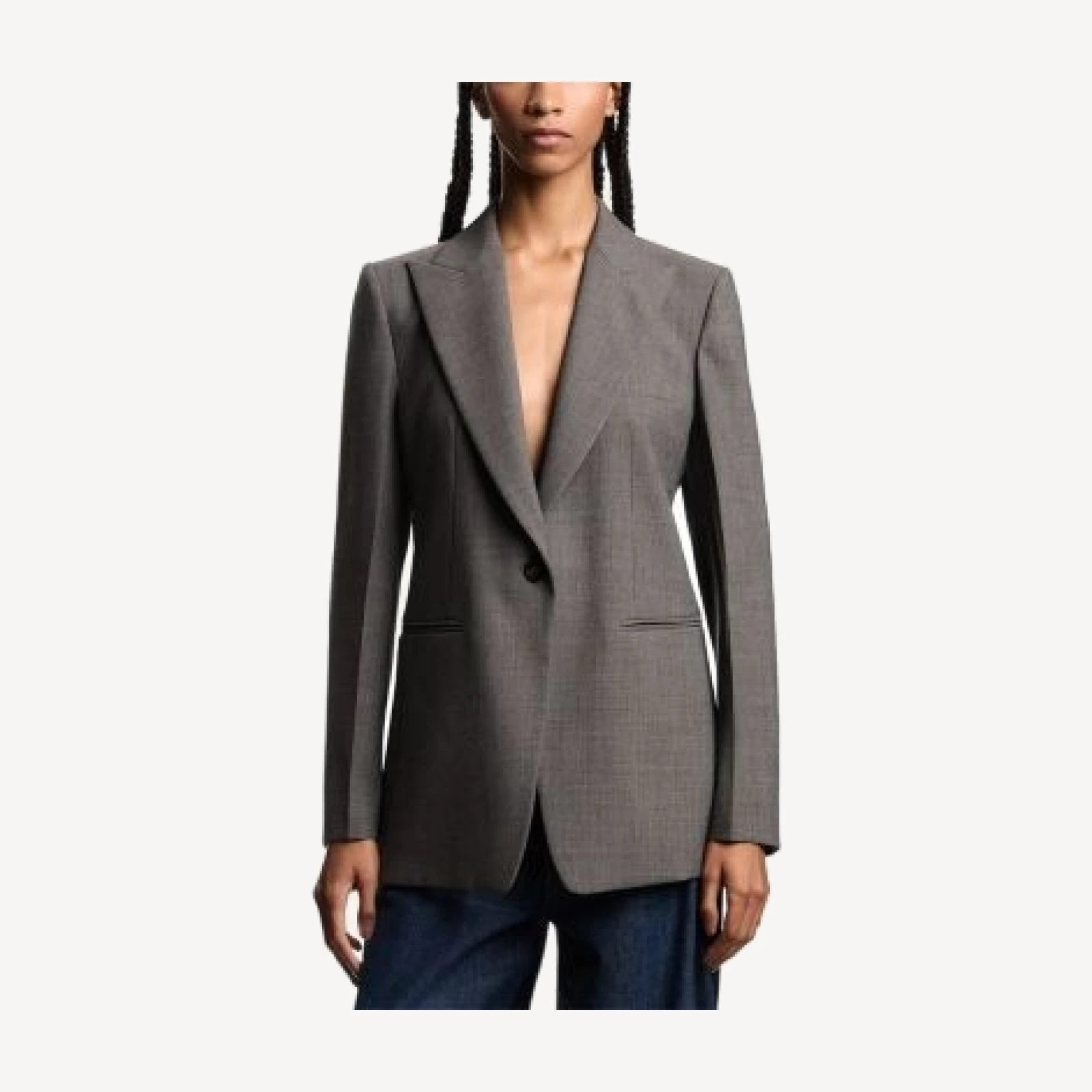 Emporio Armani Peak Lapel Blazer