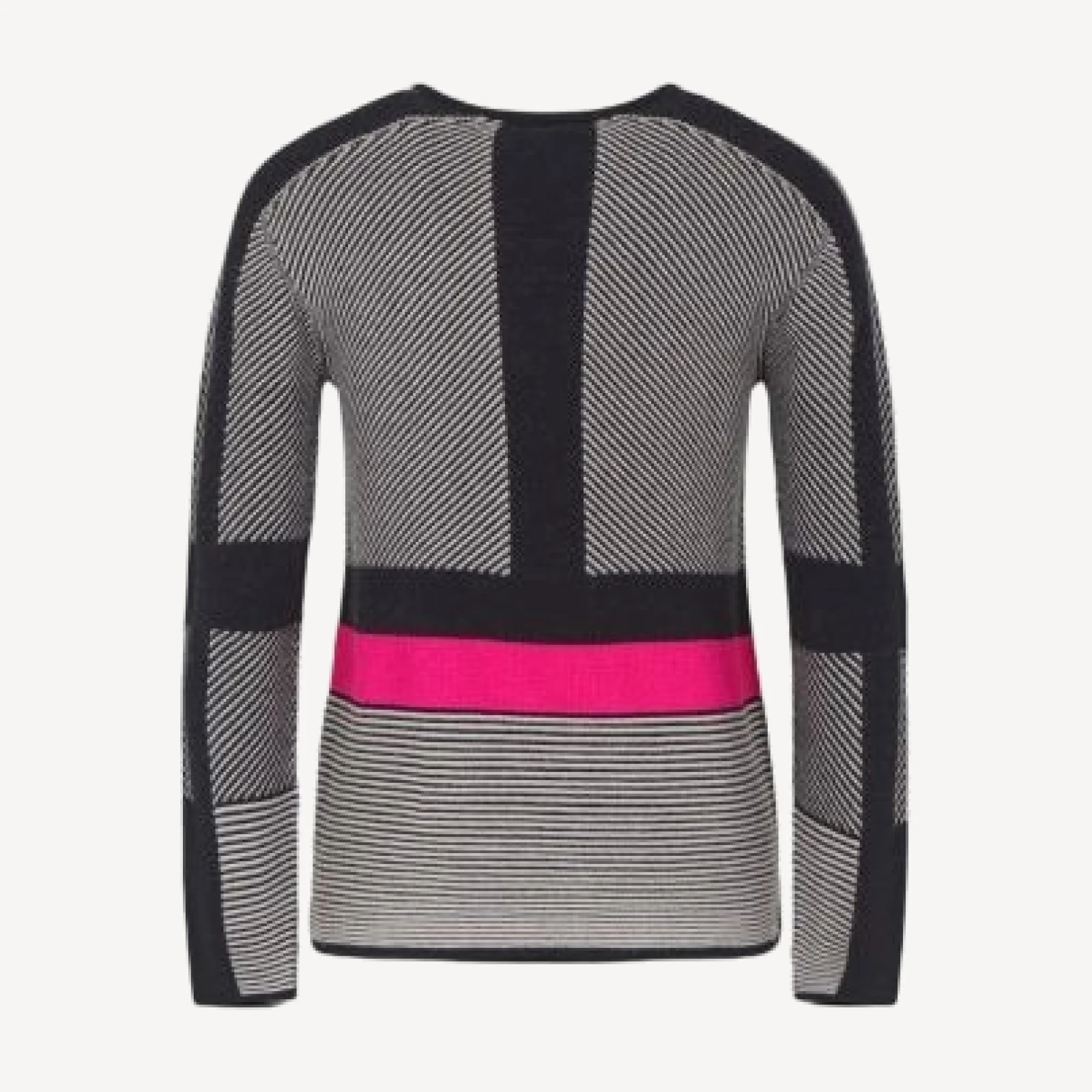 Emporio Armani Jacquard Stripe Sweater
