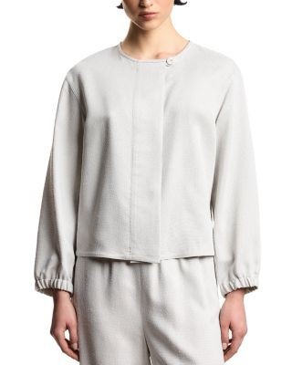 Emporio Armani Textured Zip Jacket