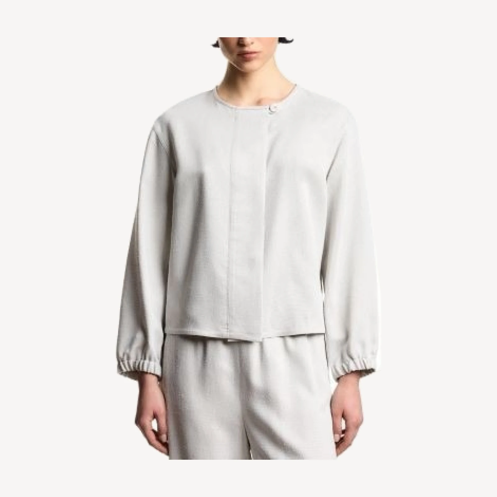 Emporio Armani Textured Zip Jacket