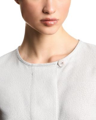 Emporio Armani Textured Zip Jacket