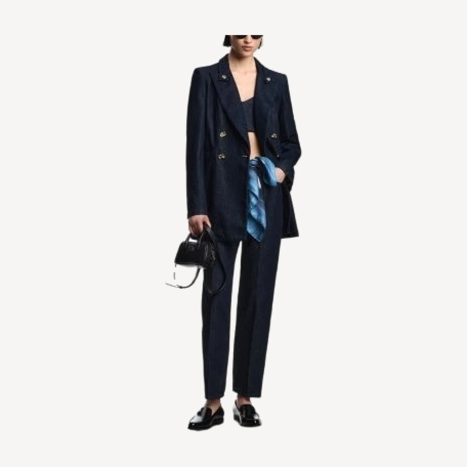 Emporio Armani Double Breasted Blazer