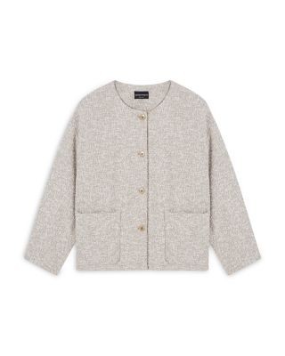Emporio Armani Jacquard Boucle Jacket