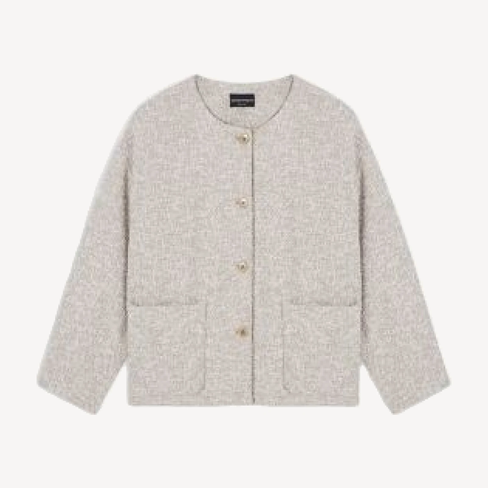 Emporio Armani Jacquard Boucle Jacket