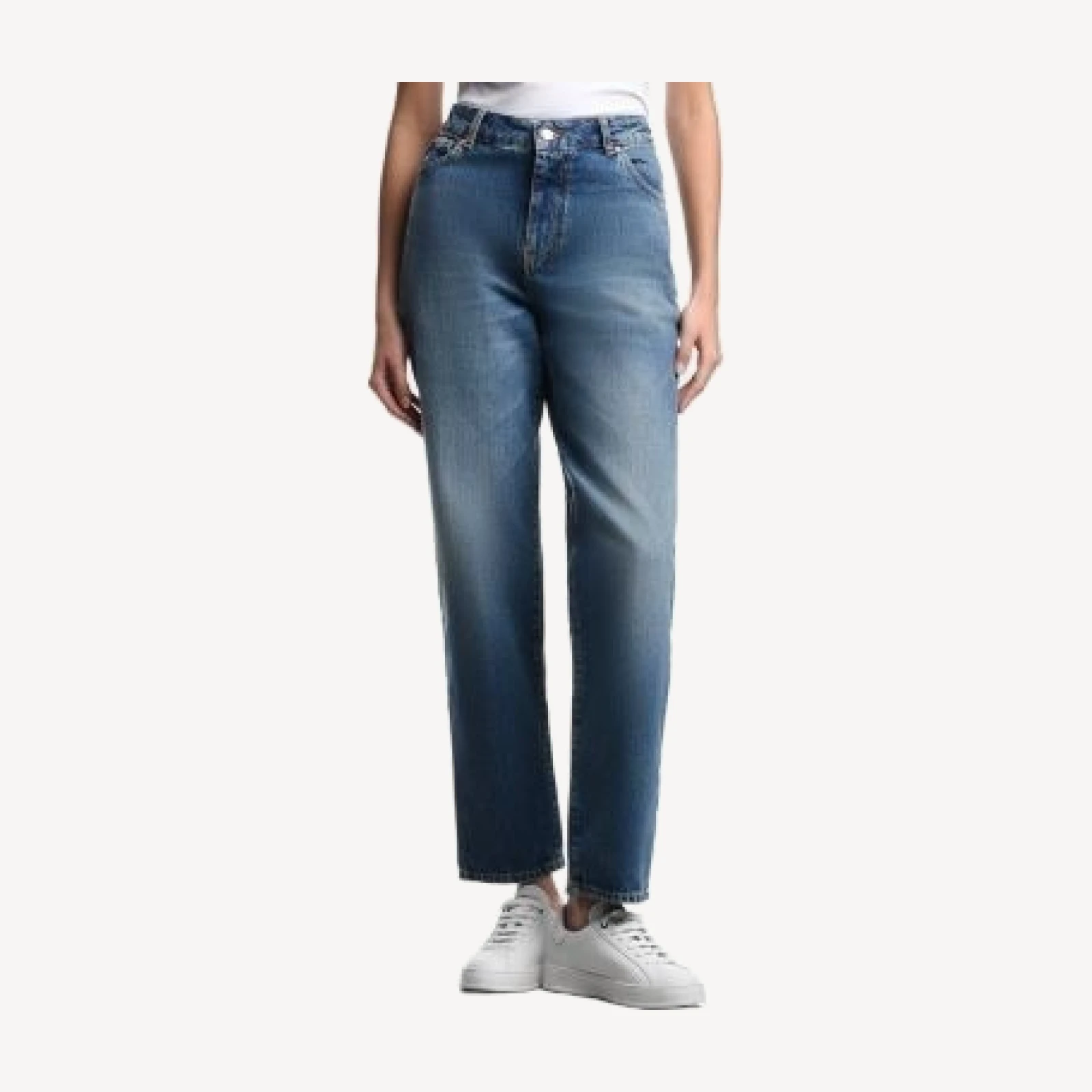 Emporio Armani High Rise Straight Jeans