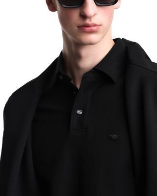 Emporio Armani Cotton Pique Polo Shirt