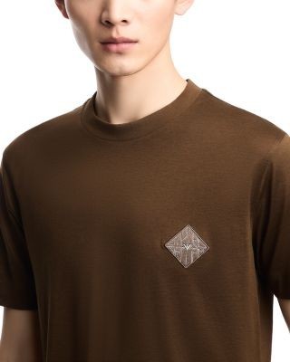 Emporio Armani Regular Fit Crewneck Logo T-Shirt