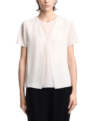 Emporio Armani Georgette Top