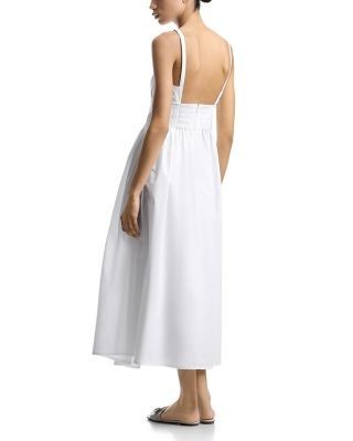 Emporio Armani Smocked Waist Dress
