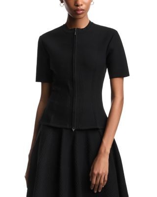 Emporio Armani Short Sleeve Knit Jacket