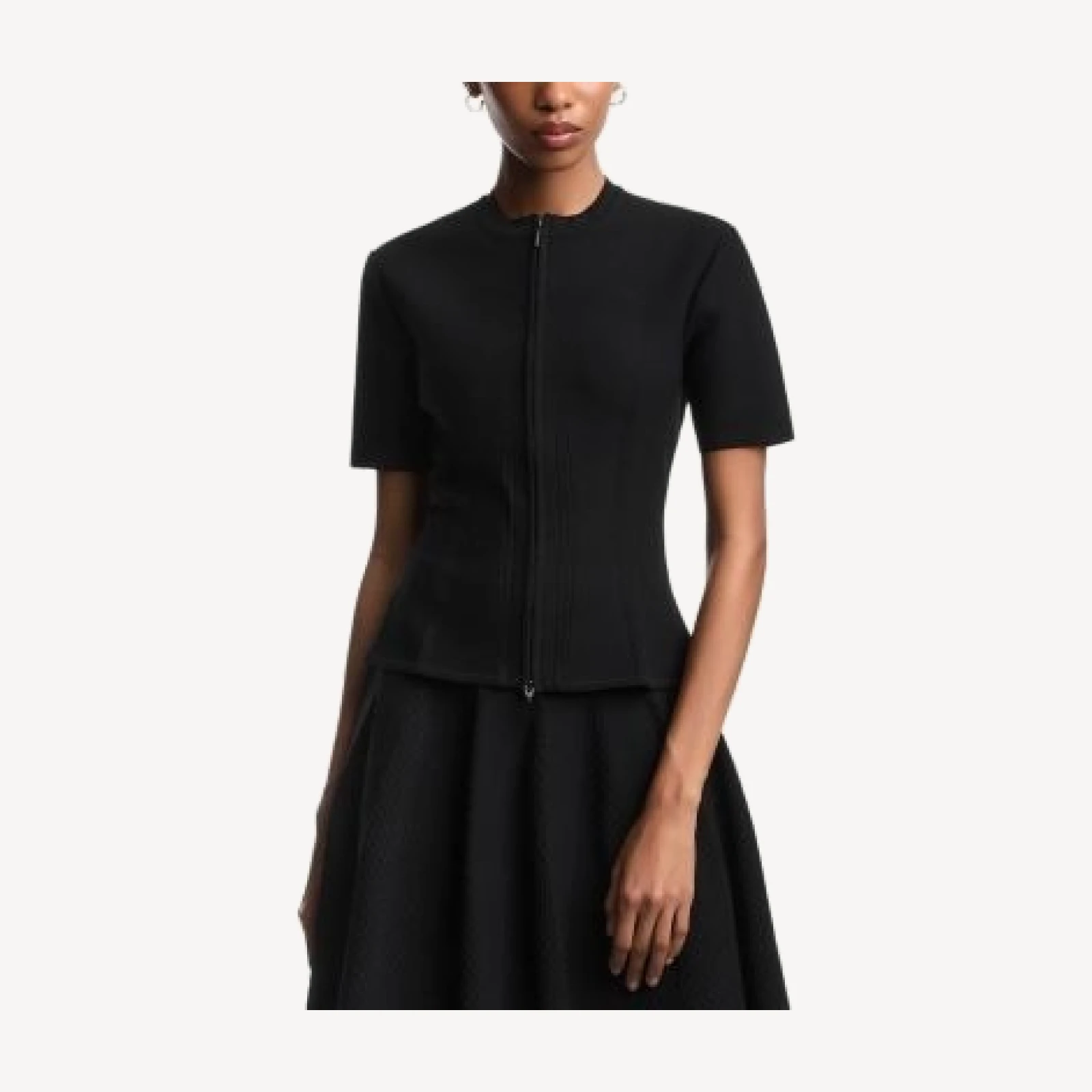 Emporio Armani Short Sleeve Knit Jacket