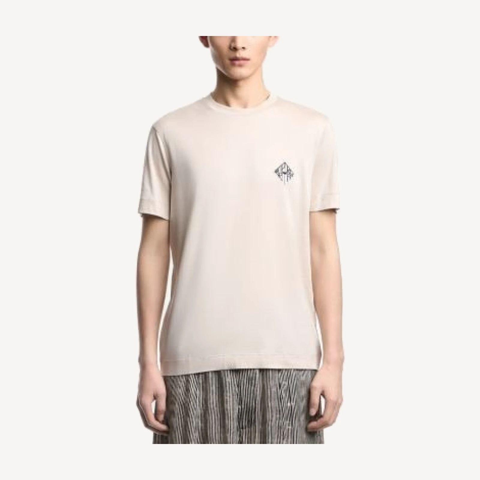 Emporio Armani Regular Fit Crewneck Logo T-Shirt