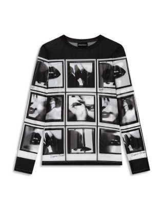 Emporio Armani Mesh Top