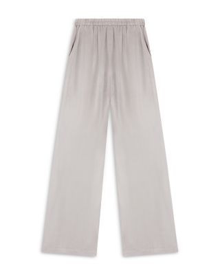 Emporio Armani Washed Fluid Elasticized Waist Pants