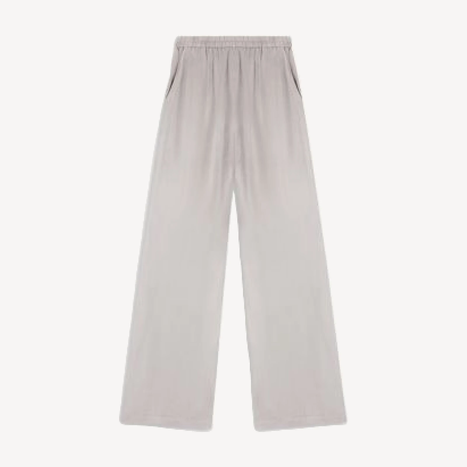 Emporio Armani Washed Fluid Elasticized Waist Pants