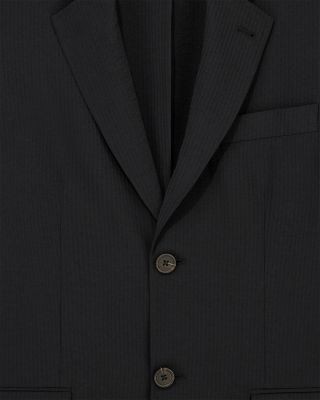 Emporio Armani Regular Fit Seersucker Blazer