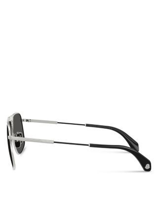 Moncler Vitessa Aviator Sunglasses, 58mm