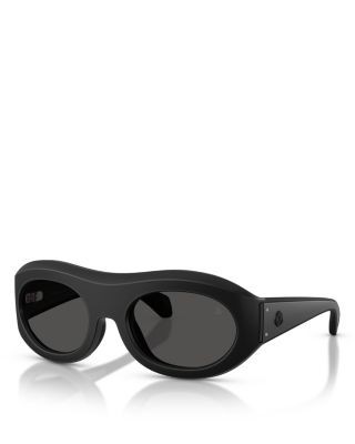 Moncler Ramillon Oval Sunglasses, 54mm
