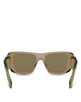 Prada Square Sunglasses, 53mm
