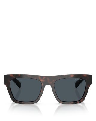 Prada Rectangular Sunglasses, 55mm