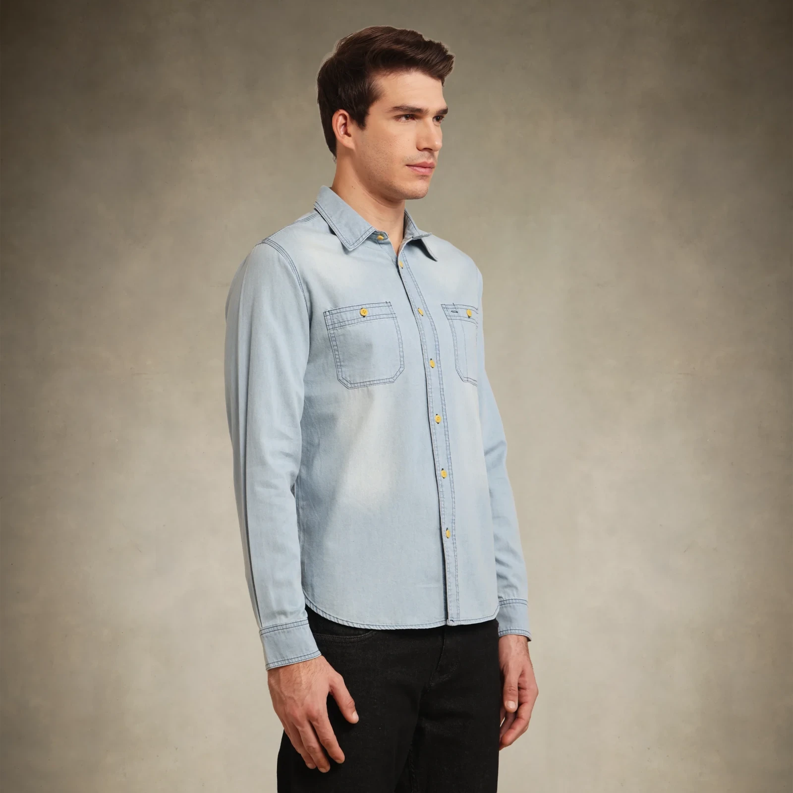 Men's Denim Shirt