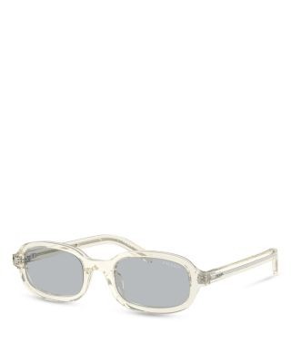 Prada Oval Sunglasses, 50mm