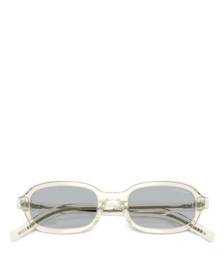 Prada Oval Sunglasses, 50mm