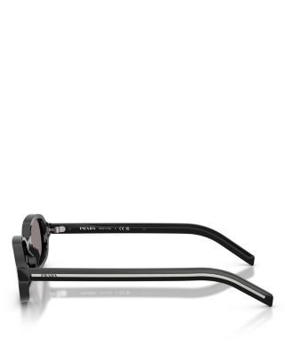 Prada Pr Oval Sunglasses, 50mm