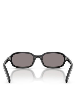 Prada Pr Oval Sunglasses, 52mm