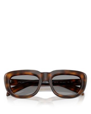 Prada Rectangular Sunglasses, 54mm