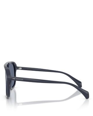 Moncler Fluxe Aviator Sunglasses, 60mm