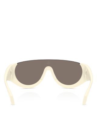 Moncler Pulser Shield Sunglasses, 131mm