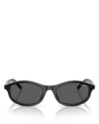 Prada Oval Sunglasses, 52mm