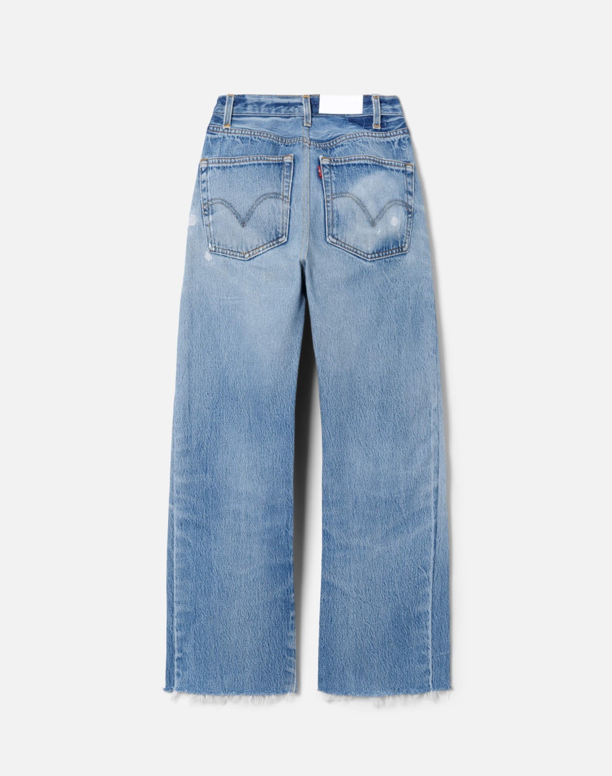 Levi's High Rise Wide Leg Crop - Indigo