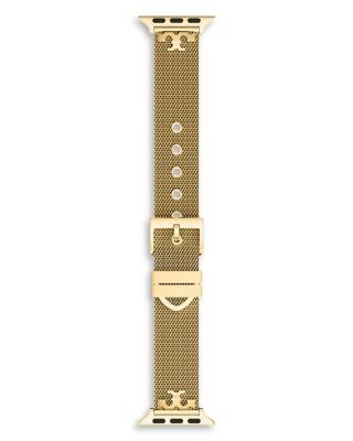 Tory Burch Kira Gold-Tone Stainless Steel Mesh Band for Apple Watch, 38-46mm