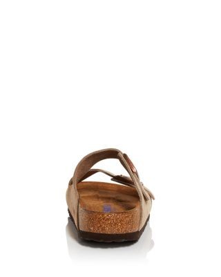 Birkenstock Men's Arizona Slide Sandals in Beige