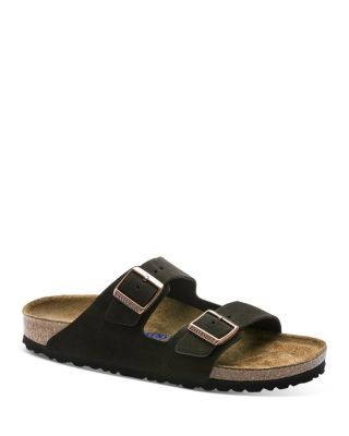 Birkenstock Men's Arizona Slide Sandals in Mocha