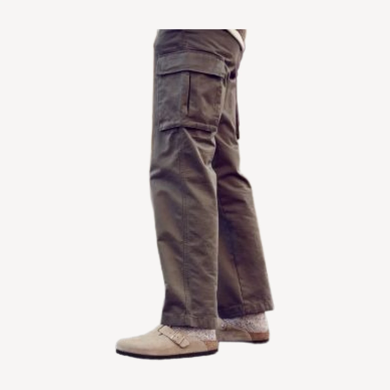 Birkenstock Men's Boston Clogs in Taupe