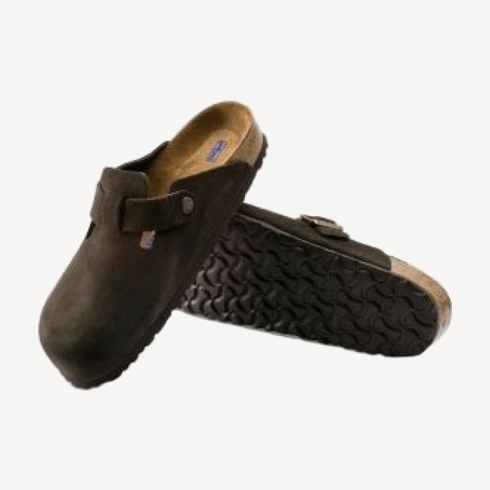 Birkenstock Men's Boston Clogs in Mocha