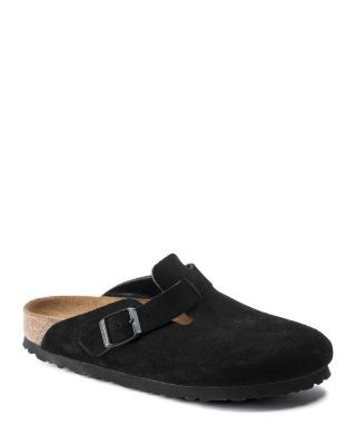 Birkenstock Men's Boston Clogs in Black