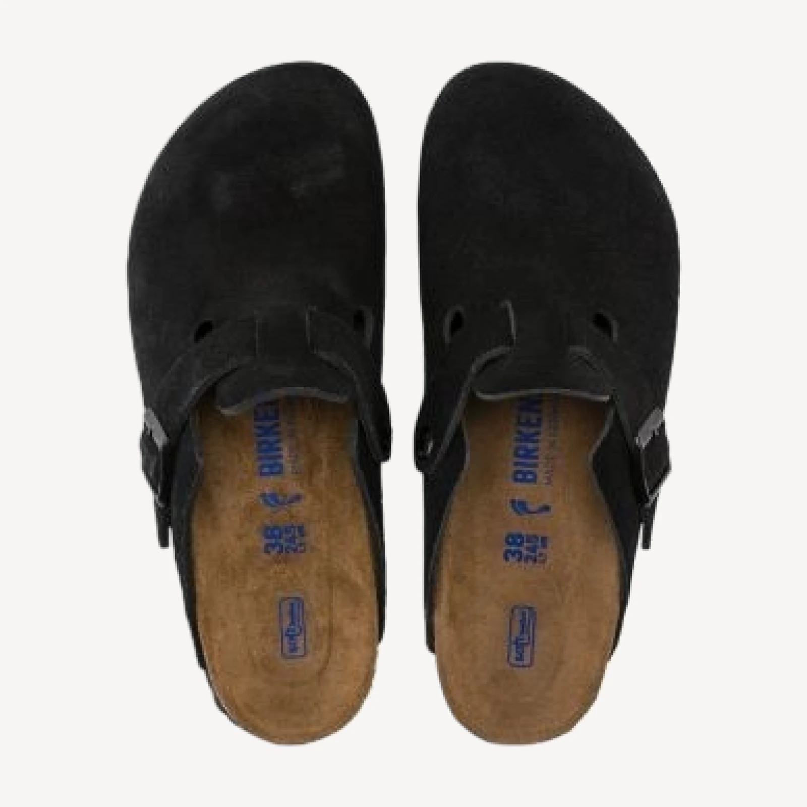 Birkenstock Men's Boston Clogs in Black