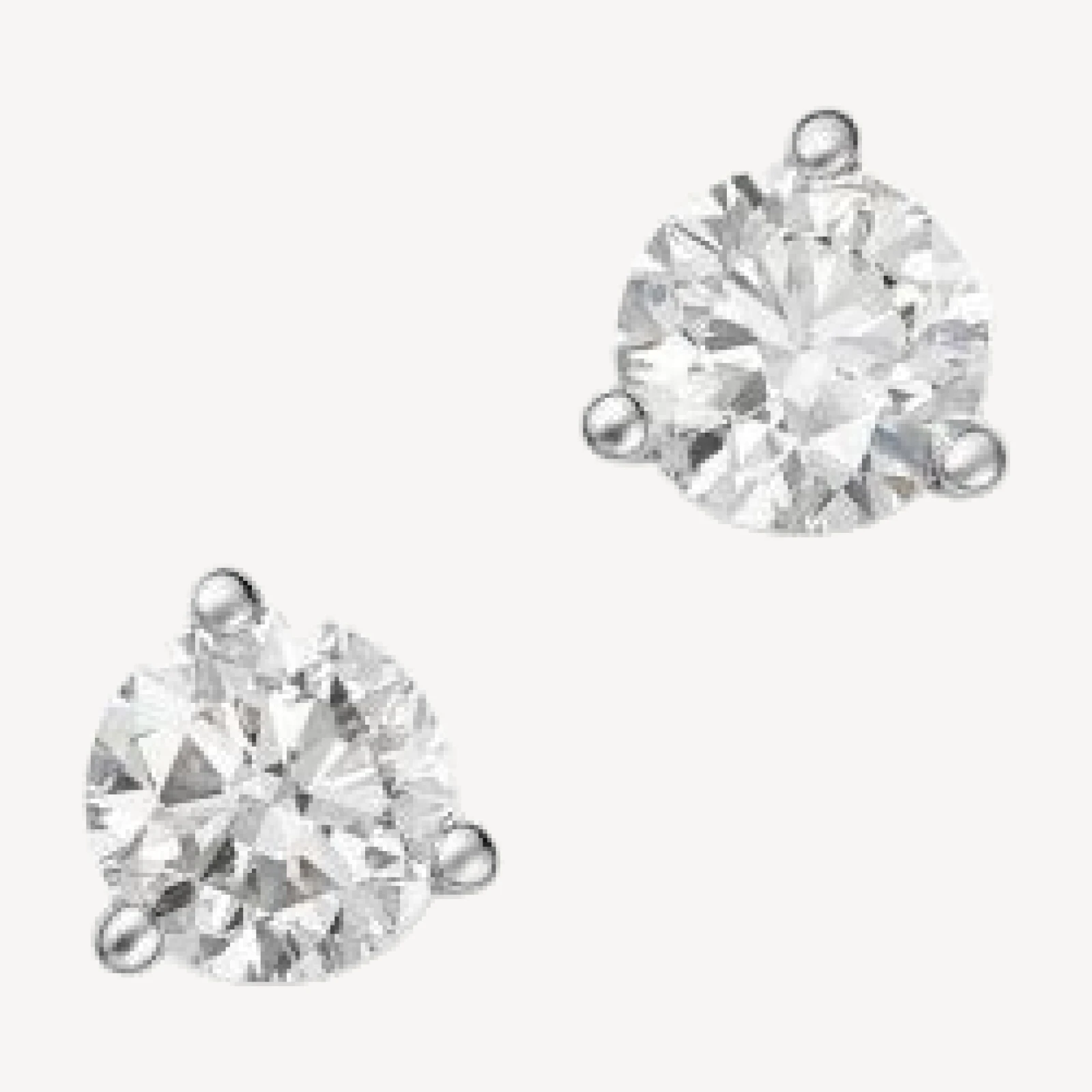 Bloomingdale's Fine Collection Diamond Stud Earrings in 14K White Gold, 1.20 tcw