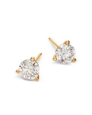 Bloomingdale's Fine Collection Diamond Stud Earrings in 14K Yellow Gold, 1.20 tcw