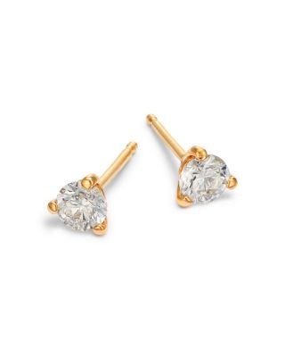 Bloomingdale's Fine Collection Diamond Stud Earrings in 14K Yellow Gold, 0.40 tcw