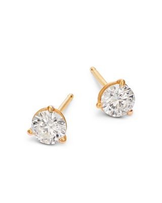 Bloomingdale's Fine Collection Diamond Stud Earrings in 14K Yellow Gold, 0.60 tcw