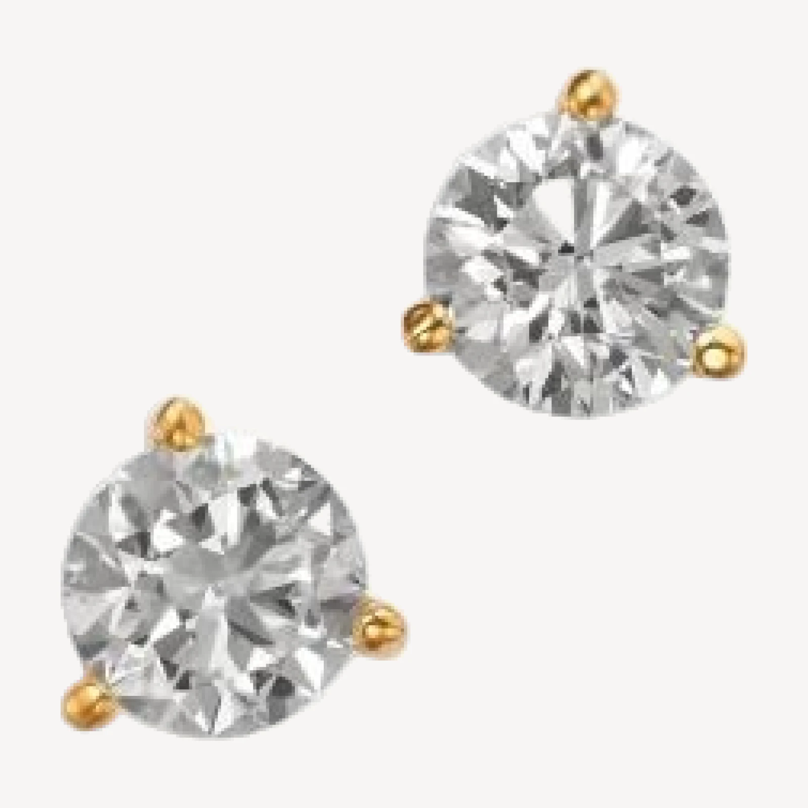 Bloomingdale's Fine Collection Certified Diamond Martini Set Stud Earrings in 14K Yellow Gold, 2.0 tcw
