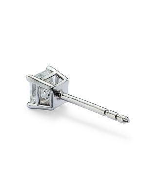 Bloomingdale's Fine Collection Diamond Princess-Cut Studs in 14K White Gold, 0.50 tcw